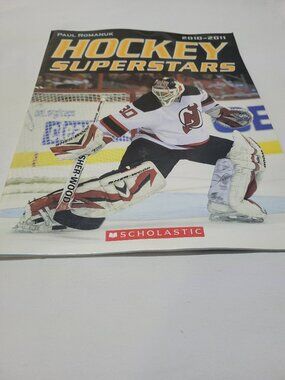 Hockey Superstars 2010 2011 Paul Romanuk Scholastic NHL Hockey Book